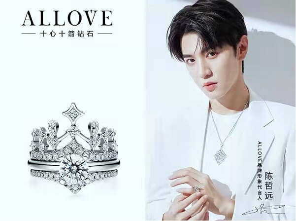 陈哲远ALLOVE品牌形象代言人